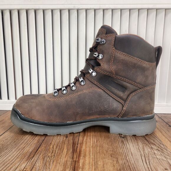 Danner IronSoft 14733 Mens 9 D Brown Leather 6" Waterproof Safety Toe Work Boots - Picture 7 of 12